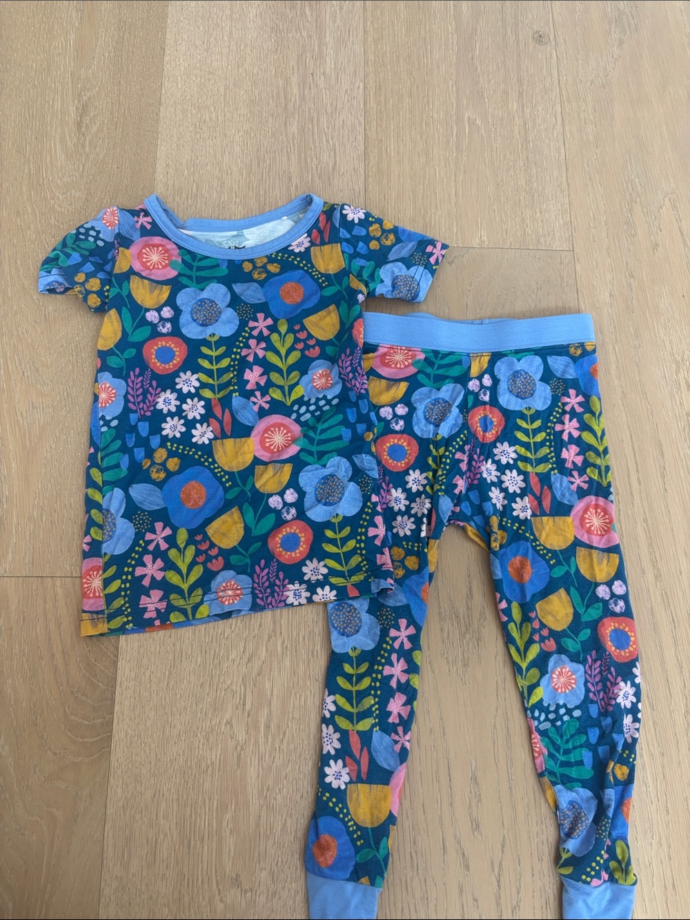 NWOT little Sleepies Two piece pants and shirt sleeveless pjs